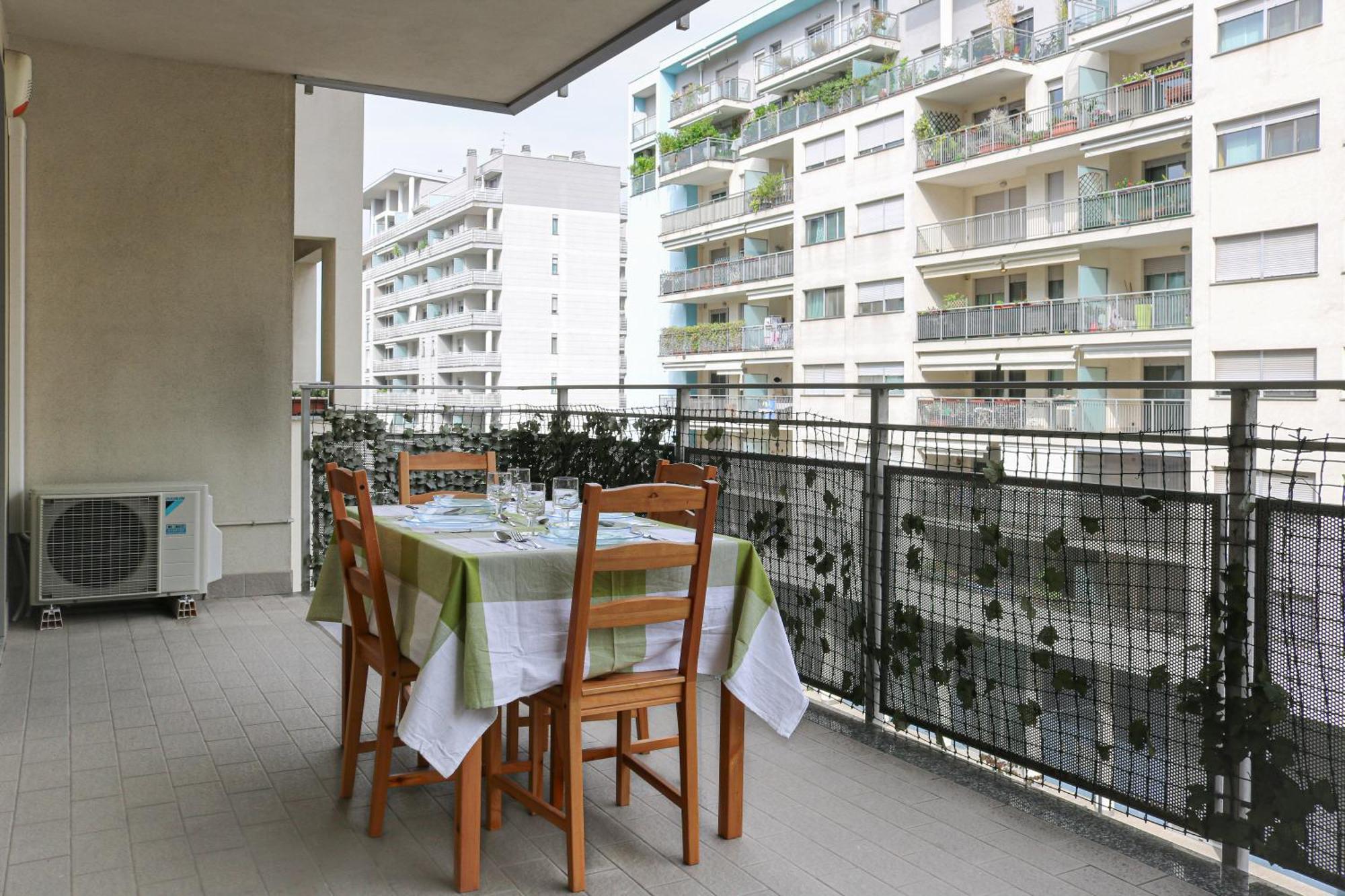 Urban Balcony Hideaway - 3 People Apartment Milan Exterior photo